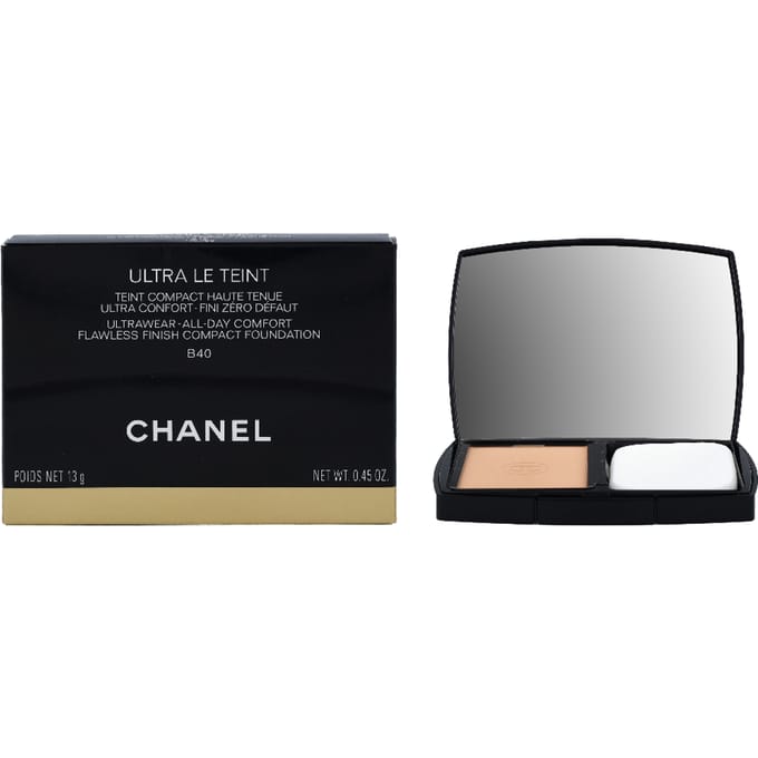 Chanel Langhoudende Uiterst Comfortabele Compacte Foundation Met Perfecte Finish Chanel - Ultra Le Teint Langhoudende Uiterst Comfortabele Compacte Foundation Met Perfecte Finish B40