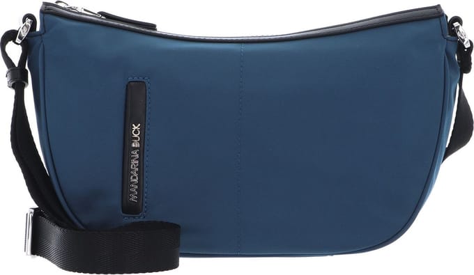 MANDARINA DUCK Schoudertas Hunter Hobo Bag Scuba Blue Blauw