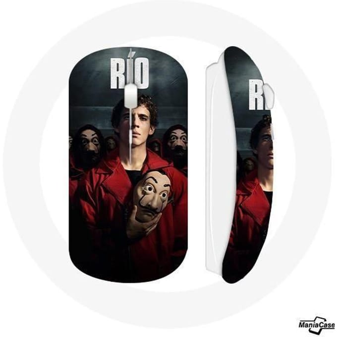 Souris Sans Fil La casa de papel Rio Masque