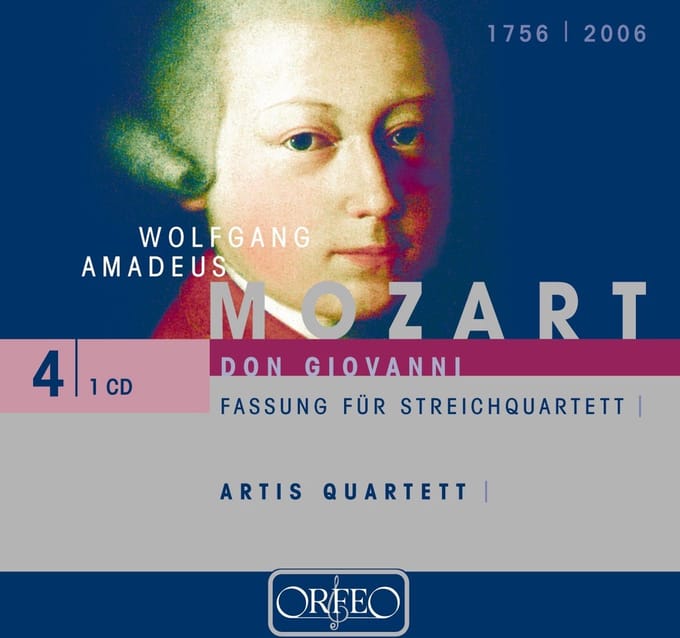 Artis Quartett - Mozart: Don Giovanni, Fassung Für Streichquartet (CD)