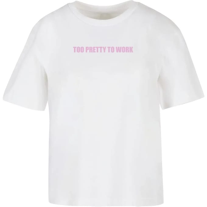 Dames-T-shirt Miss Tee Too Pretty