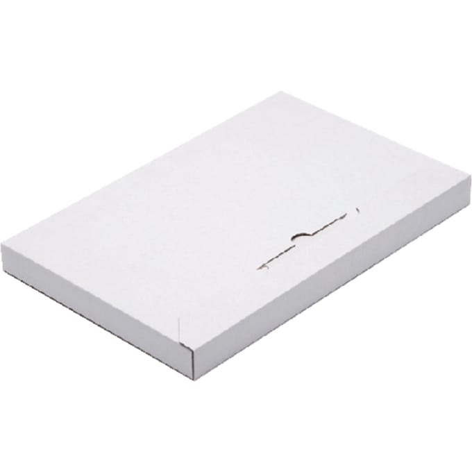 Brievenbusbox CleverPack A4 350x230x26mm karton wit pak à 5 stuks