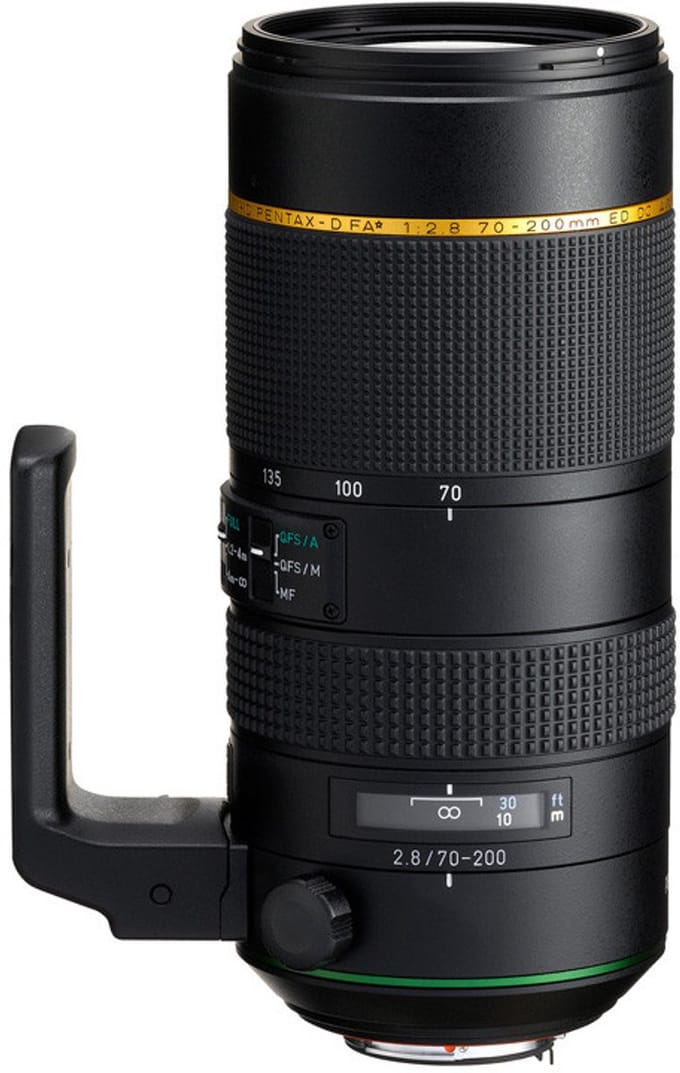 DFA 70-200mm f/2.8 ED DC AW  Pentax K volbeeld