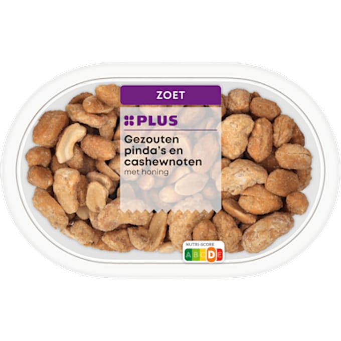 Gezouten Pinda's & Cashew met honing