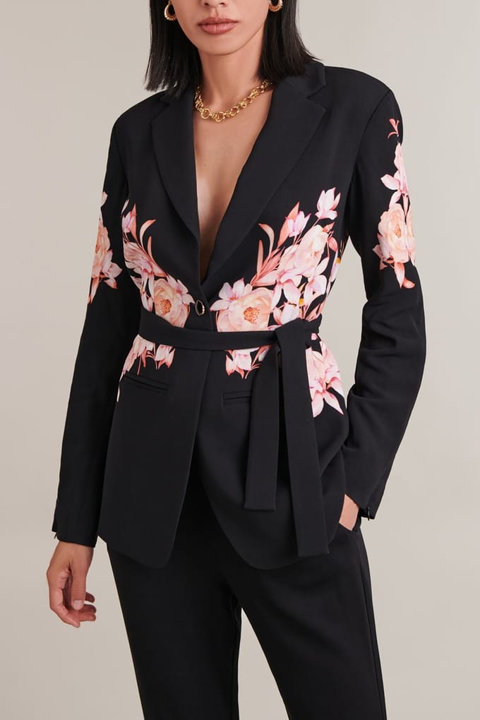 Anne Fontaine Vienna Black Größe: 40 | Blazer Outlet | Damen | Schwarz