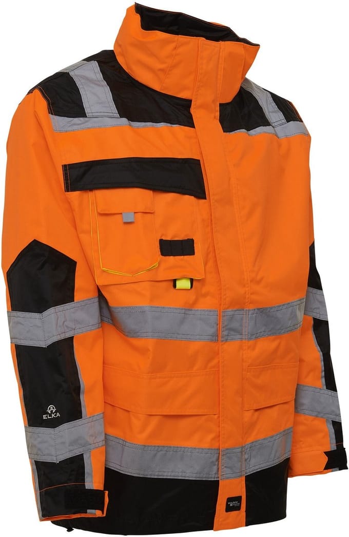 Elka - Visible Xtreme - Jack Met Reflectie - Oranje - 086004R - Maat: M