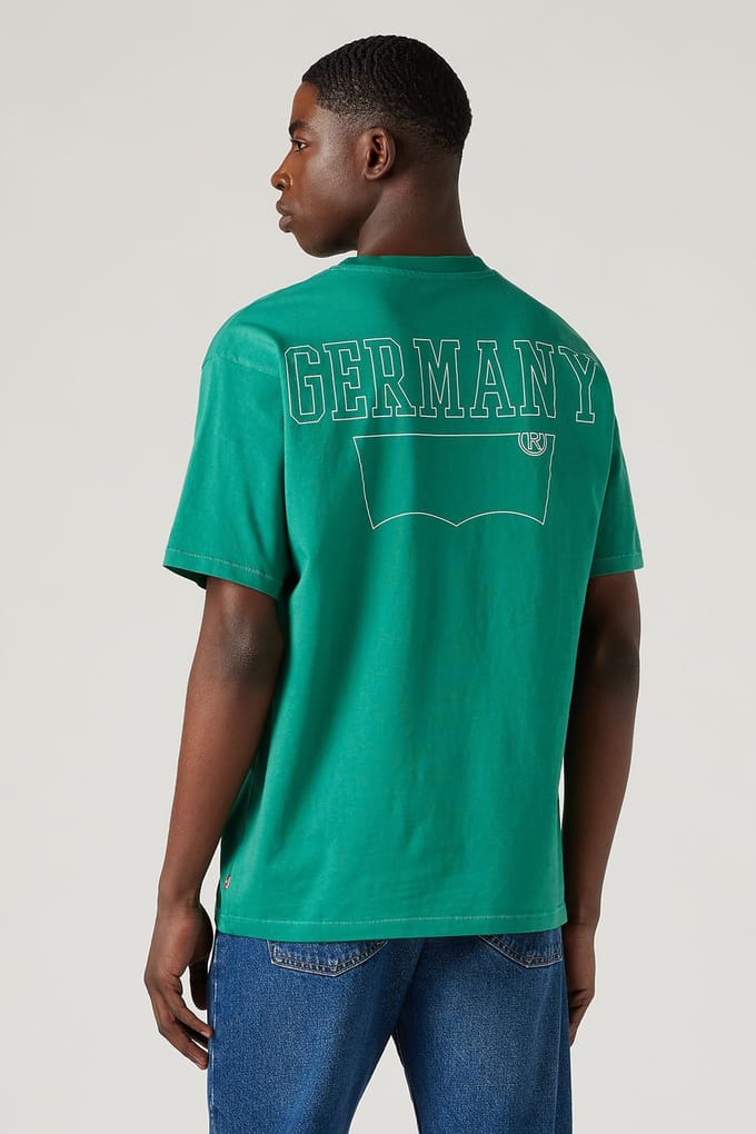 Levi's ® Red Tab™ Vintage Tee Taglia: M | T-shirt stampate Outlet | Uomo | Rosso