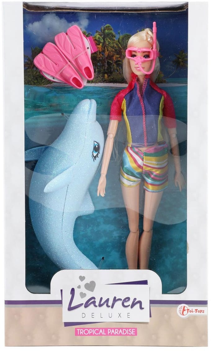 Toi-toys Lauren Tienerpop Met Dolfijn