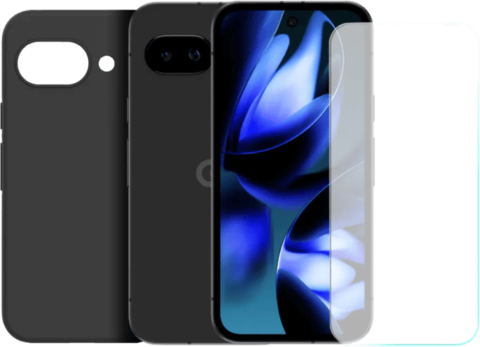 Google Pixel 9a 128GB Zwart 5G + Basis Accessoirepakket