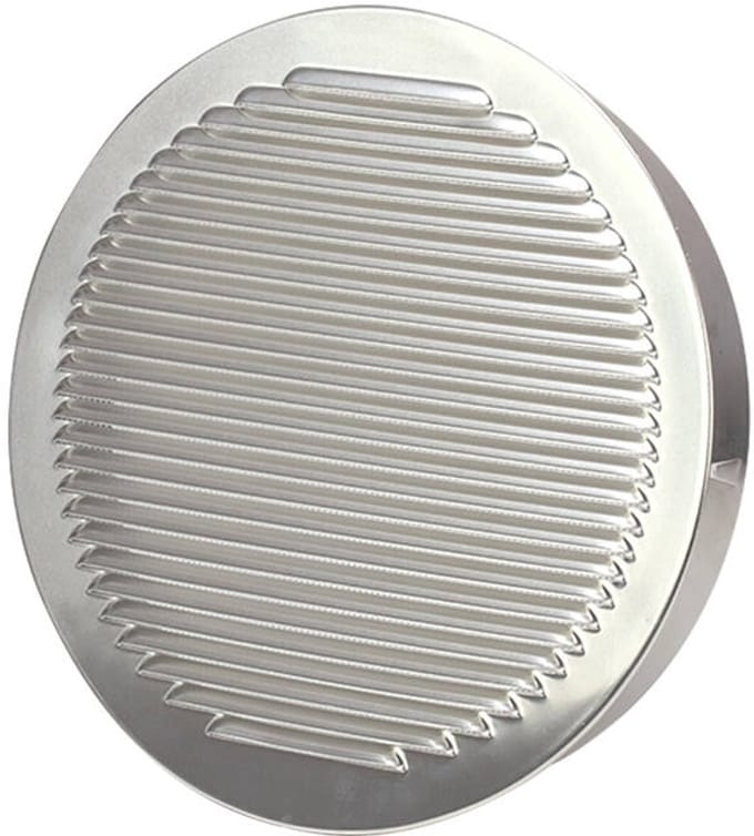 Ventilatierooster rond 200mm aluminium - EL-A-R200 ALU