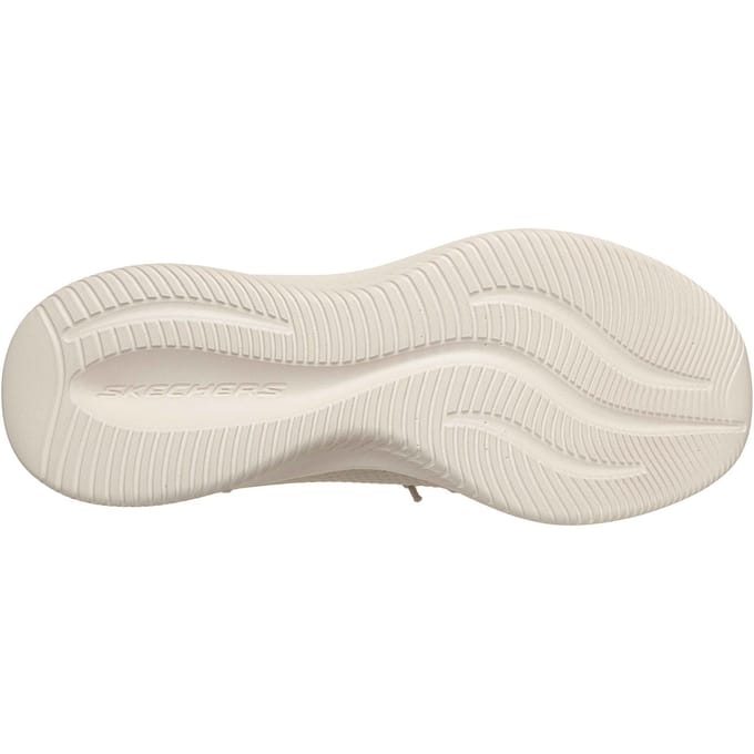 Skechers Ultra Flex 4.0 Textiel Dames Natuurlijke Standaard Sneakers