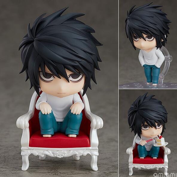 Anime Death Note Personage Misa Amane L Yagami Light Schattig PVC Actiefiguren Speelgoed with box