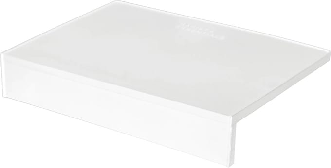 Tampermat Hoek - Groot - Wit - Tampingmat – Tamper Mat - Corner – Espressomachine - Barista Essentials