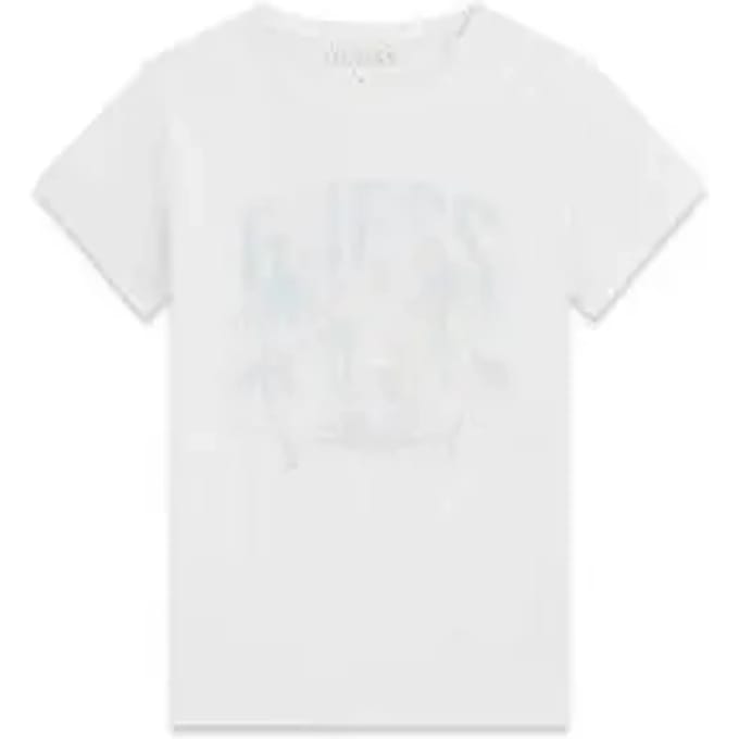 T-shirt met opdruk voor meisjes Guess