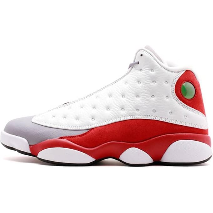 Jordan 13 Retro Grey Toe 2014 414571-126 44.5 white