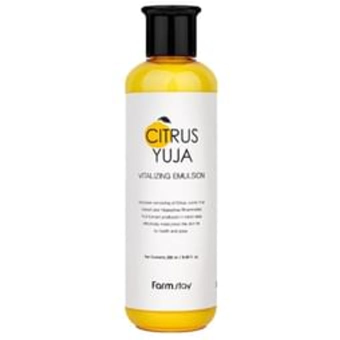 Farmstay, Citrus Yuzu, Vitalizing Emulsion, 9.46 fl oz (280 ml) yellow