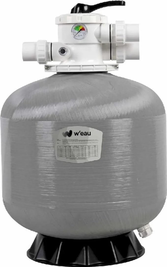 V-350 glasvezelversterkt topmount zandfilter 4m³ - W'eau