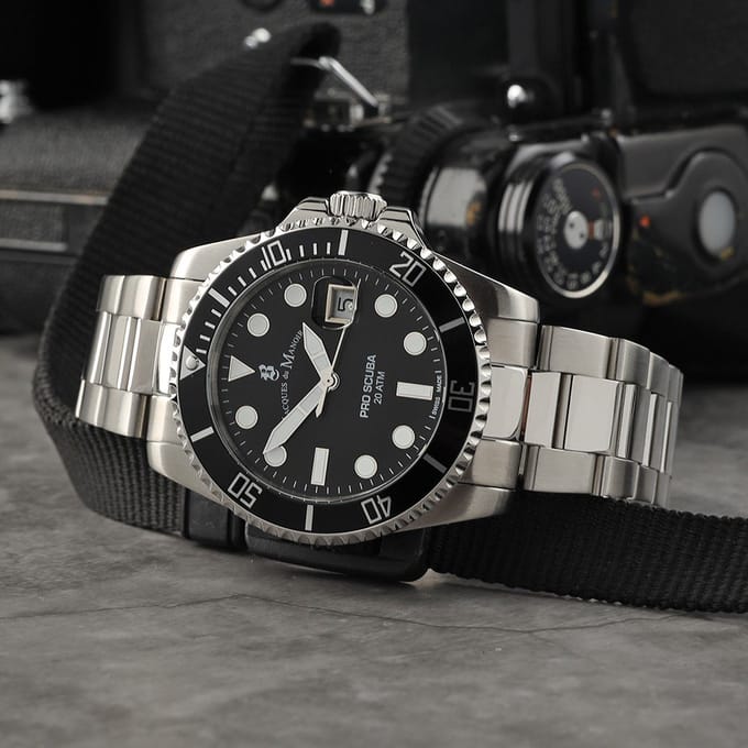 Jacques du Manoir Pro Scuba JWG02801 Horloge
