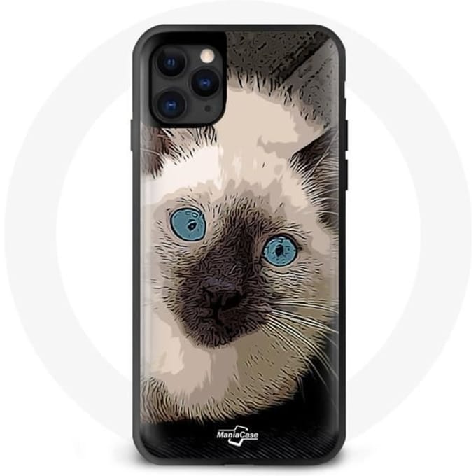 Coque Iphone 11 Pro Siamois Chat