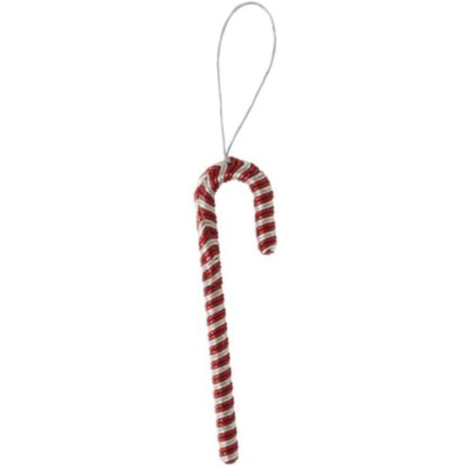 Rice kerst - kerstboomhanger candy cane