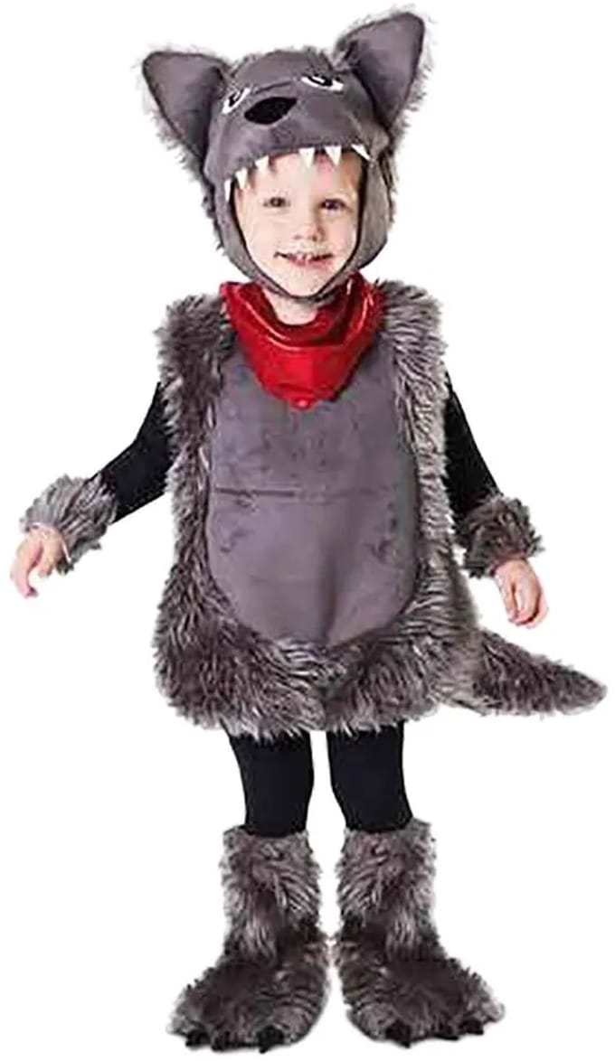 Kleine Wolf Kostuum Kind Seff - 3-4 Jaar