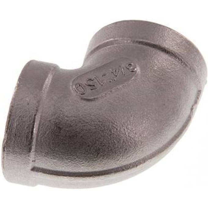 Rp 3/4'' RVS L-Fitting 90graden 16 Bar