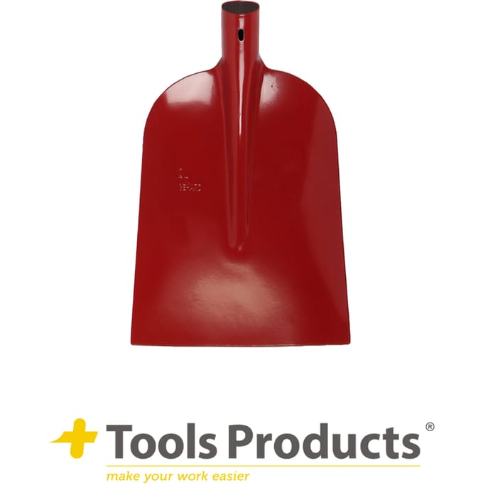 Betonschop gehard | rood | zonder steel