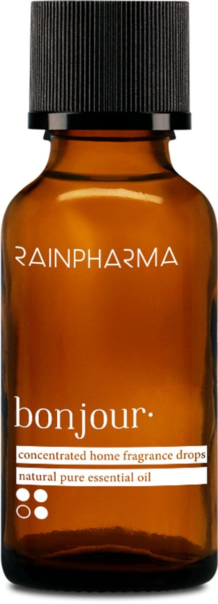 RainPharma Essential Oil Bonjour - 30 ml - Essentiële Olie - Verfrissend - Citrus & Kruiden - Etherisch