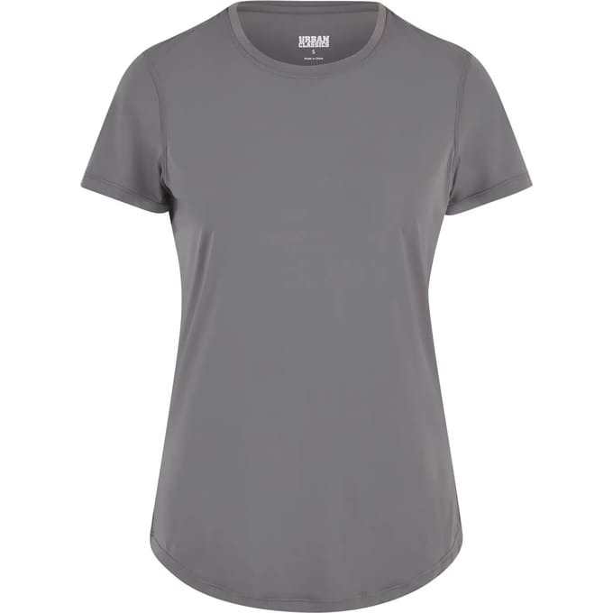 Urban Classics - Sports Tee Sport top - M - Grijs