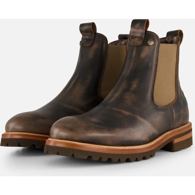 Panama Jack Panama Jack Elvin Igloo Chelsea Boots taupe Leer