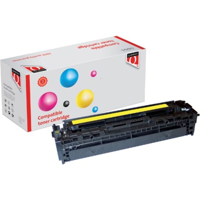 Tonercartridge Quantore alternatief tbv HP CF212A 131A geel