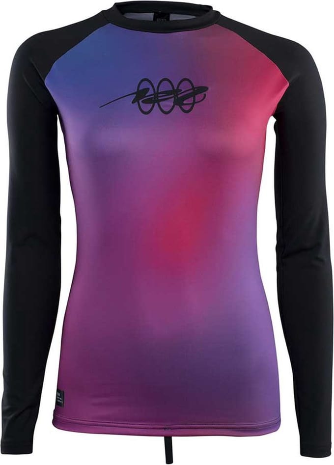 ION Rashguard Lizz LS Pink Gradien Pink