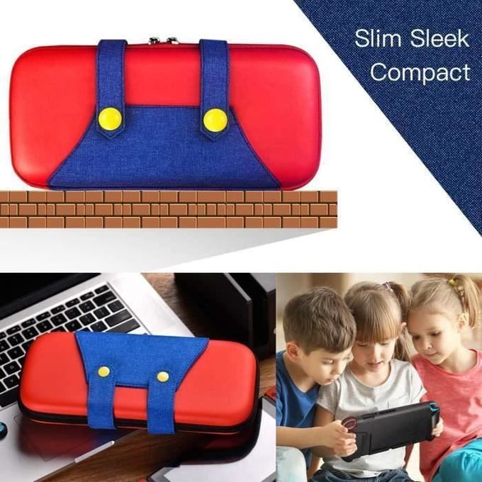 Cheap-Etui pour Switch Pochette Portable Désigné pour MarioLuigi Housse Sacoche Protection Intégral Compatible avec Switch Accessoi