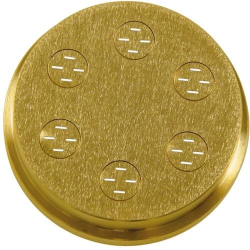 GGM Gastro Nudelformscheibe - Tagliolini 3,5mm - passend für NMSM4 - Ø 59mm Goud