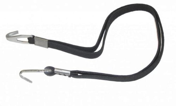 Spanband Zwart 58 x 3 x 3 cm - Stevige Spanriem met Haken