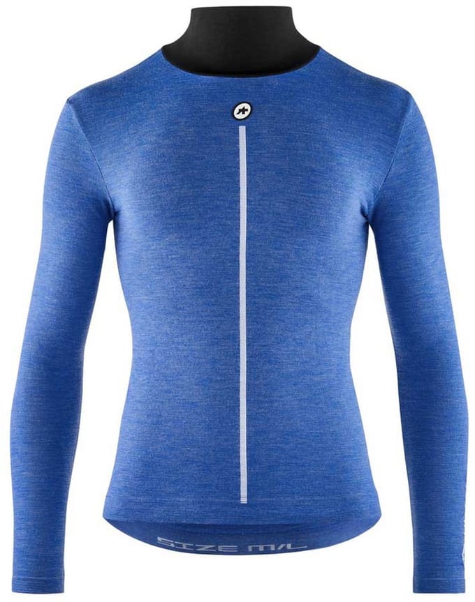 Assos Uz 3/3 P1 Lange Mouwen Basislaag Blauw 0 Man