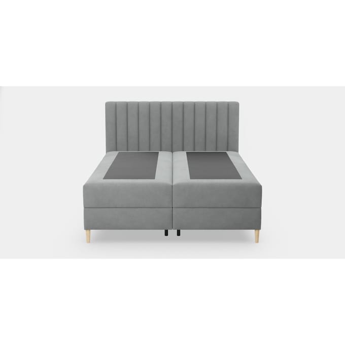Boxspring Tassos velvet met opbergruimte 180 x 200 cm | NADUVI Collection