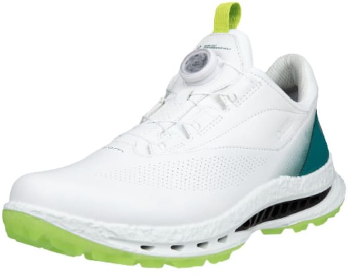 Ecco M Golf Biom C5 BOA Wit Bay Groen Heren Golfschoenen