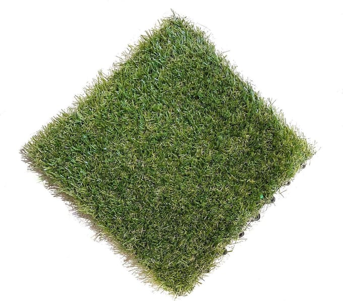 Soluvert - Kunstgras klick tegel 30 x 30 cm - 5 stuks