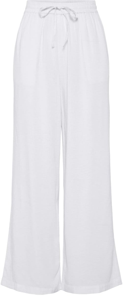 Pieces Wide leg broek PCPIA LINNENMIX