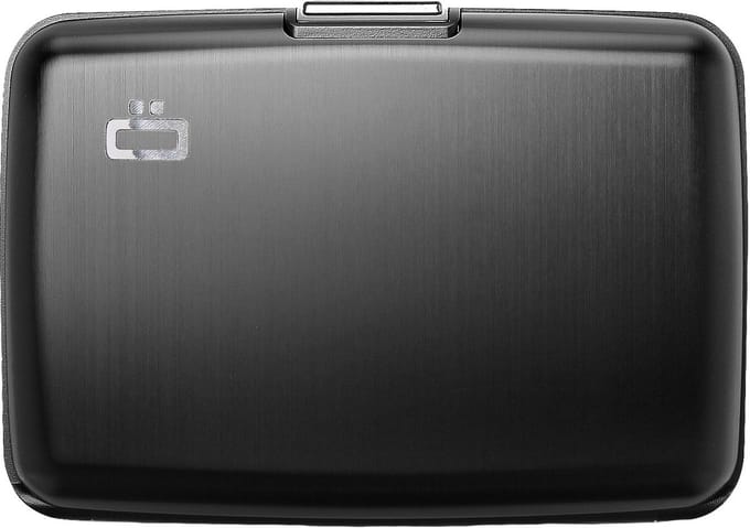 Ogon Designs Stockholm V3 Smart Case - Aluminium Creditcardhouder - RFID - Zwart