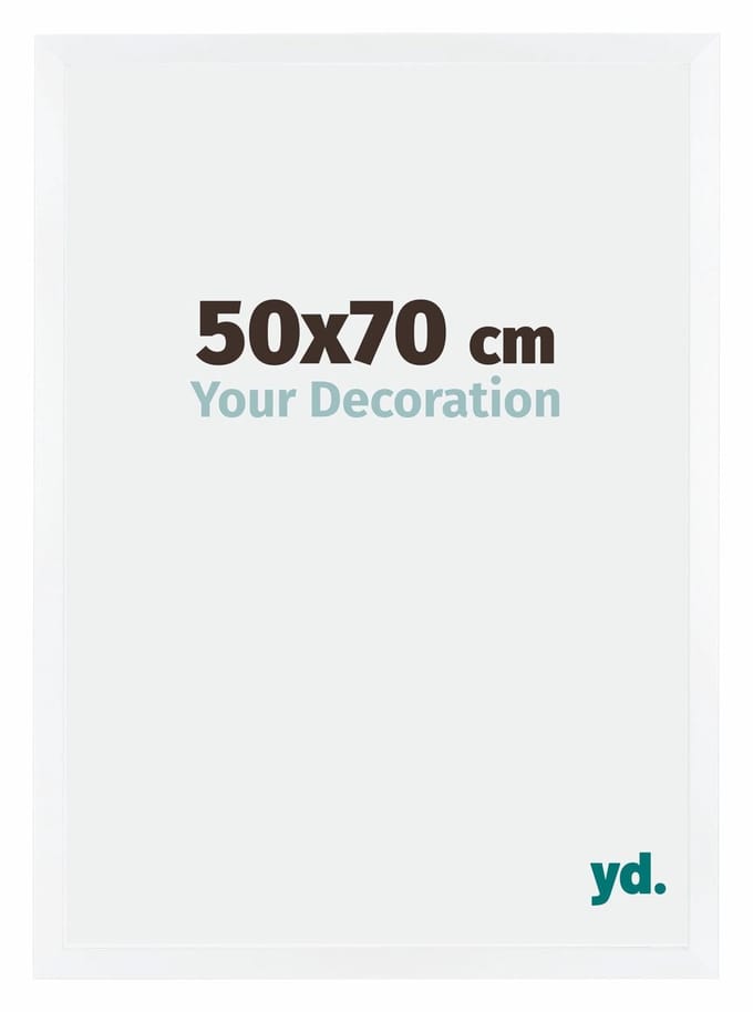Your Decoration - Fotolijst 50x70 cm - MDF - Wit Mat - Catania
