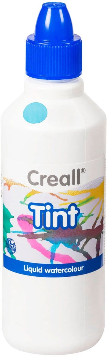 Creall waterverf lichtblauw 500ml - kinderverf voor schilderen.