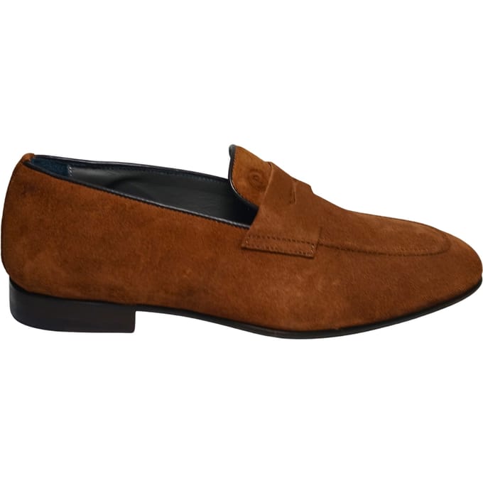 pb10072M9ecam210 Pollini Man Camoscio Brown