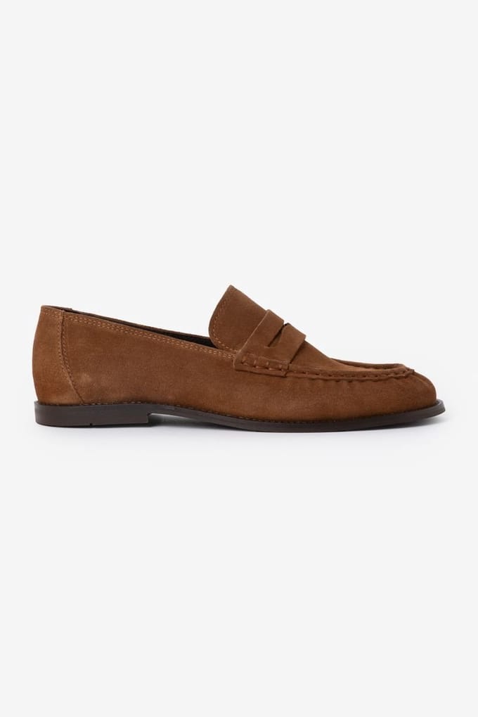 Sissy-Boy - Lichtbruine suéde loafers - 38