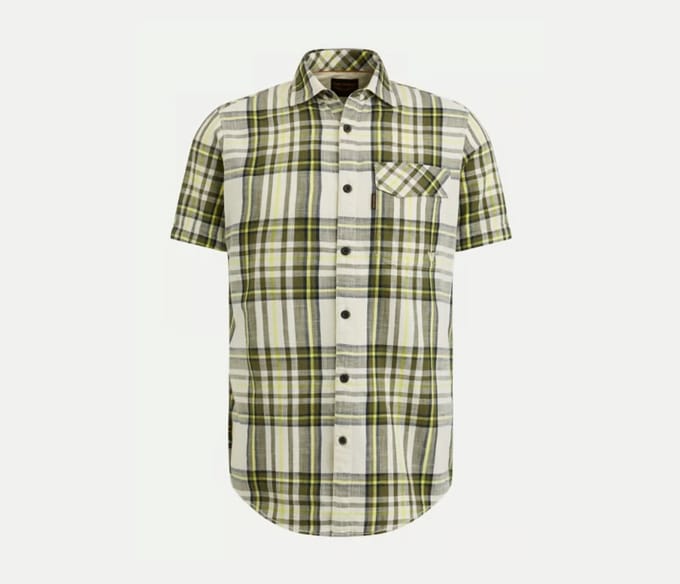 PME LEGEND SHORT SLEEVE S OVERHEMD - MAAT M