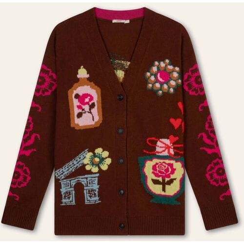 Oilily Vyrel Vest- maatS Hot Chocolate