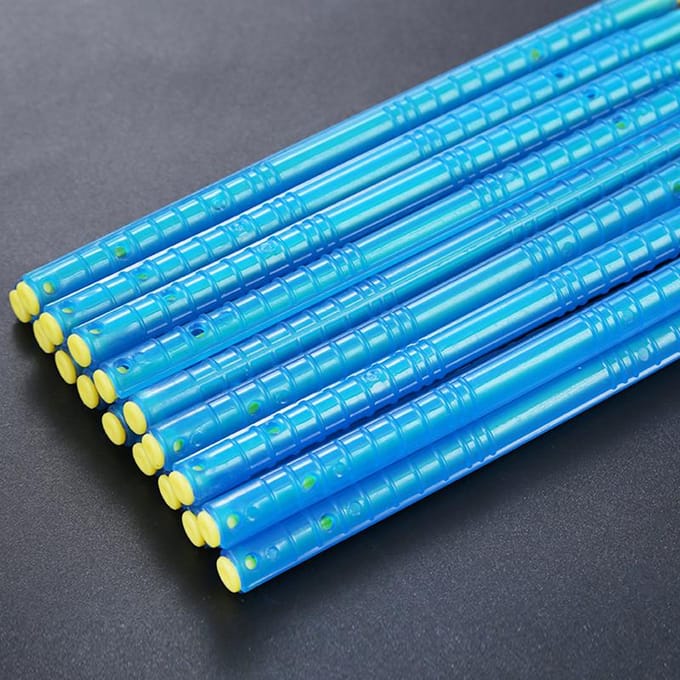 Pinces de scellage en plastique Gripstick pour sachets de chips, aliments frais, snacks, cuisine, café orange