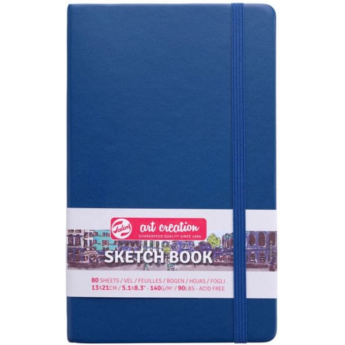 Talens Art Creation schetsblok 13x21cm - 80 vellen - blauw
