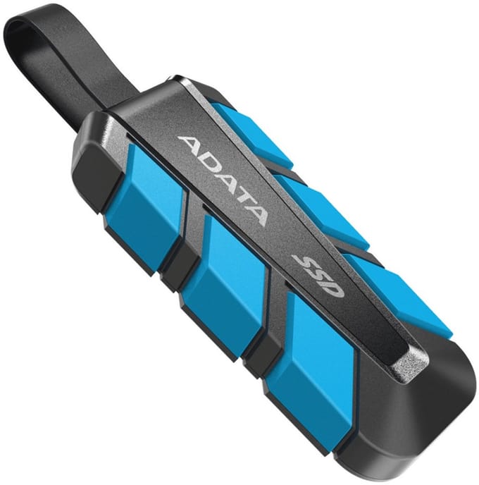 A-Data SC740 Portable SSD - 500GB - Zwart - External hard drive SSD - USB 3.2 Gen 2